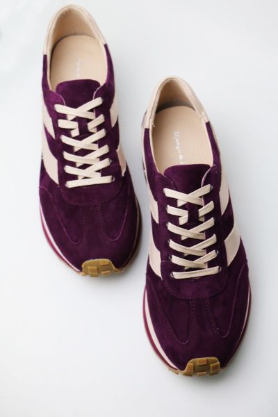 Sheryls Sneaker By Django & Juliette In Burgundy