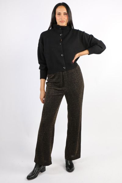 Spanner Wide Leg Palazzo Pant In Bronze