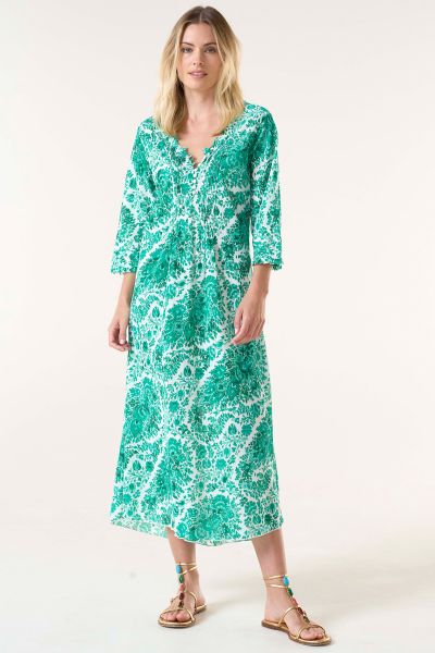 Green paisley Dress. Reads of Woollahra is the official stockist of OneSeason