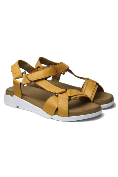 Thyme and Co Torque Sandal In Orange