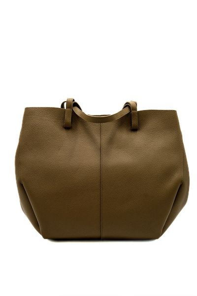 Tote Bag By L ora D oro In Mocha