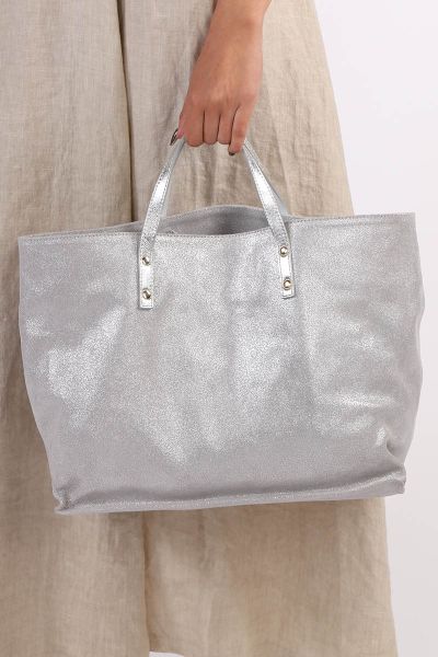 Unisa ZSand Tote Bag In Silver