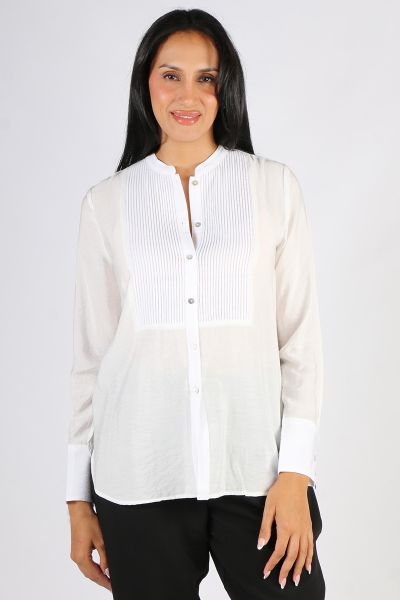 Yarra Trail After Dinner Shirt In Ivory