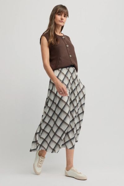 Yarra Trail Nuvela Skirt In Print