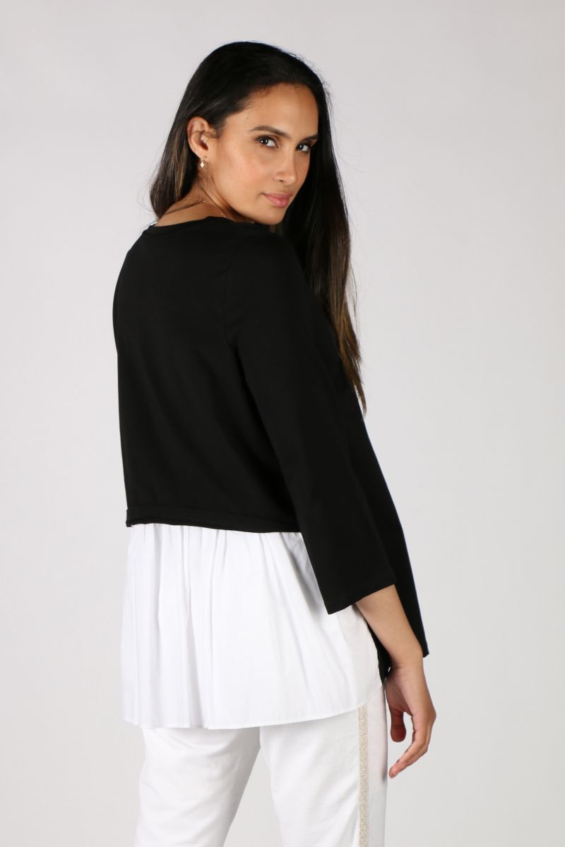 black lounge top