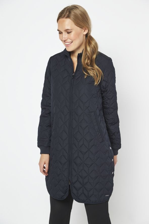Ilse jacobsen padded quilted coat Clearance