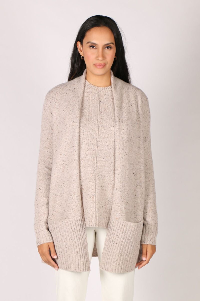 Reads Online Jump Natural Fleck Cardi