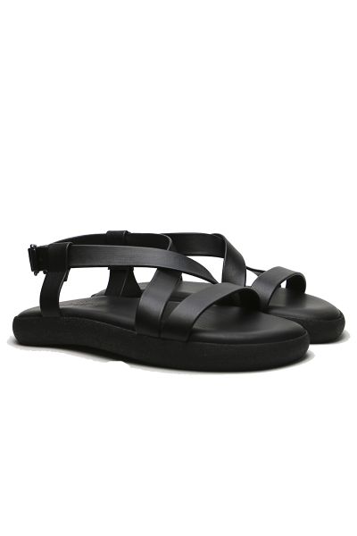 Crossover Sandal By Antichi Romani In Black