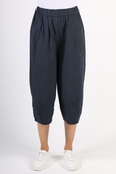 A breathable cotton pant should be a must have in every wardrobe and these are a perfect choice. With an elastic waist and a cropped bottom, these are essential to build any summer outfit. Pair these with a flowy cotton top for a cool and sophisticated of