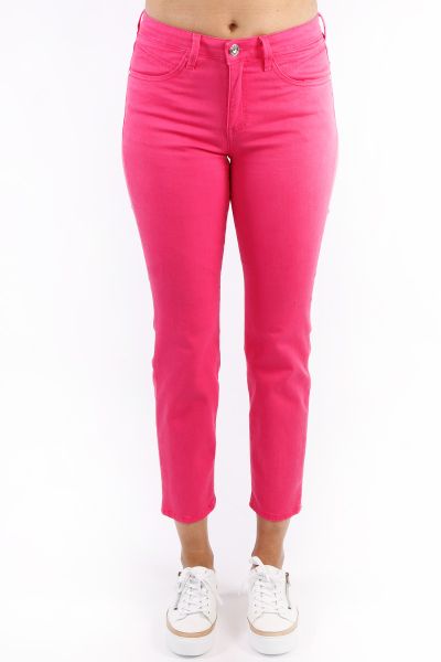 Brax Shakira Slim Leg Denim In Pink