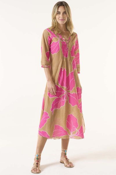 long relaxed cotton dress. Shop OneSeason at Reads Online