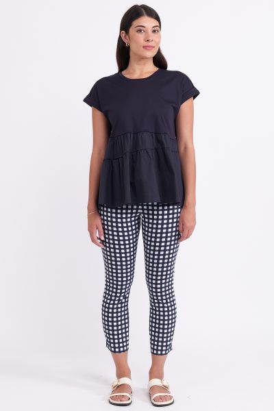 Foil Fuss Free Pant In Check