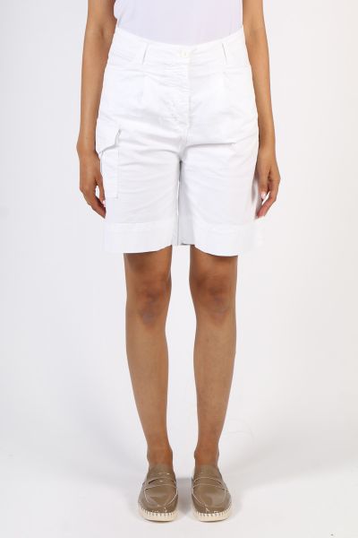 Funky Staff Cargo Short In White