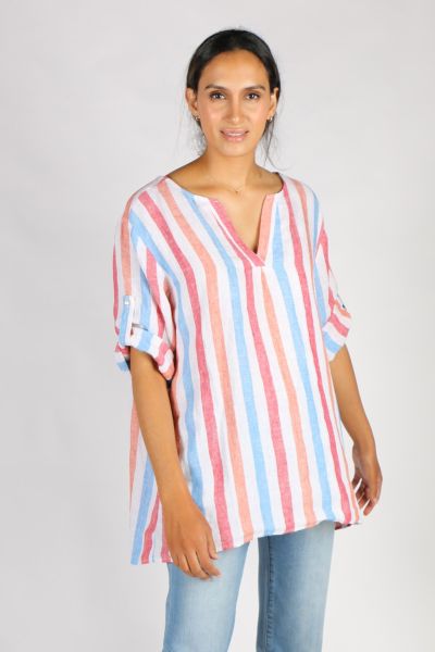 Hammock & Vine Multi Stripe Top