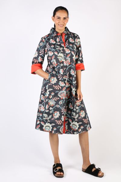 Bagruu Harvey Dress In Floral