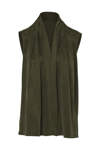 Lounge The Label Molise Top In Olive
