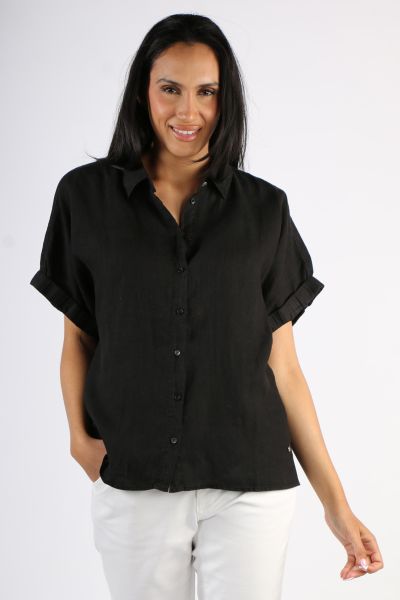 Mos Mosh Aven Shirt in Black