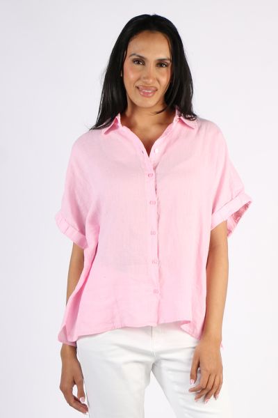 Mos Mosh Aven Shirt in Pink