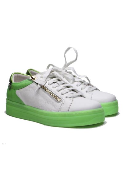 Django and Juliette Noxxie Sneaker In Lime