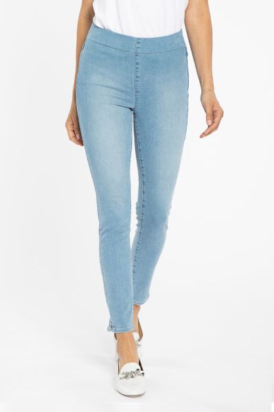 NYDJ Super Skinny Pull On Jean In Clean Seascape