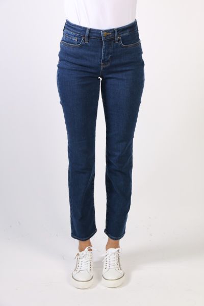 Prepare yourself for more than a few admiring stares. NYDJs Sheri Slim Jeans are an expertly cut fit thats always in season. Lift TuckTechnology uses a proprietary slimming panel with a patented criss-cross design to shape and support your curves for an a
