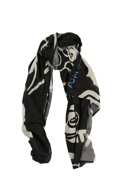 POM Pride Scarf In Black & White