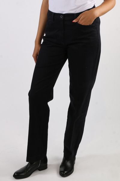 Raphaela Lorella Straight Leg Pant In Navy
