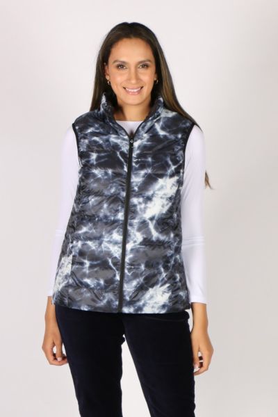 Sabena Reversible Vest In Marble