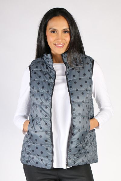 Sabena Reversible Vest in Spot