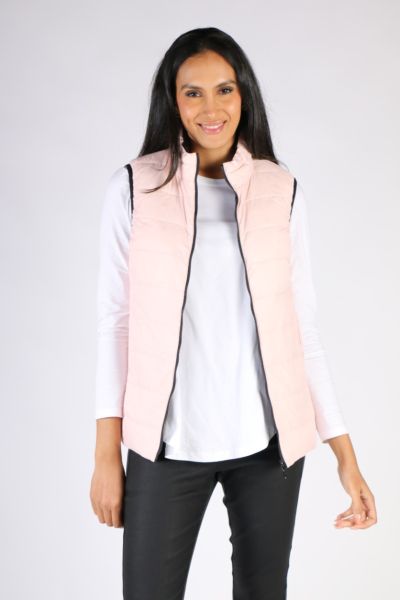 Sabena Reversible Vest in Pink