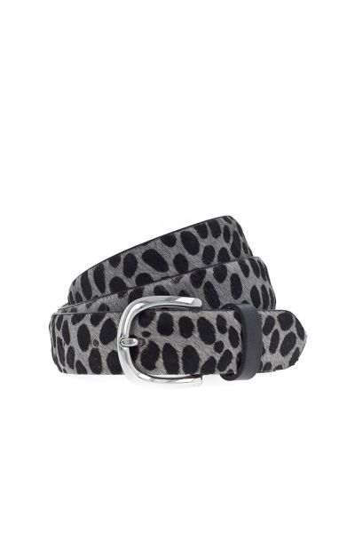 Vanzetti Cheetah Belt In Black
