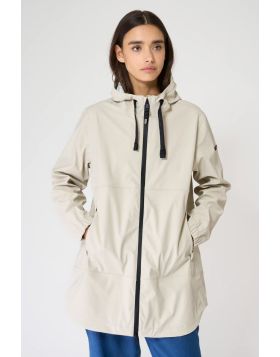 Batela Everyday Raincoat In Moon Beam