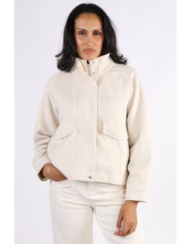 Blackstone Amaya Zip Front Crop Jacket adds instant style to any look cropped length and clean lines, with zip front ease. It balances structure, stretch and is super soft, making it the easy choice for everyday wear. The Amaya will become your go to laye