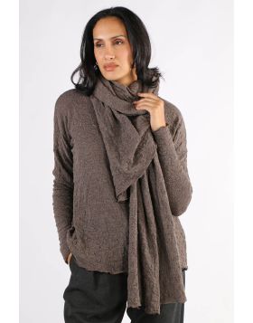 By Basics Bubble Merino Scarf In Earth