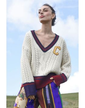 Cooper Jumper Around Jumper In Cream
