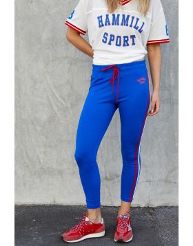 Hammill & C0 74 Sport Leggings In Blue