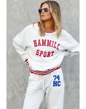 Hammill & Co 74 Sweat In Oatmeal