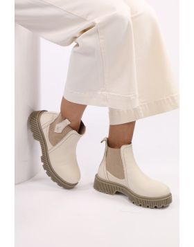 Ripper Boot By Sala In Creme