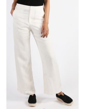 Fly Front Pant By Jump In Ivory