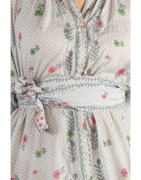 Mandalay Printed Belt In Paisley