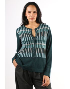Mansted Jolie Cardigan In Green