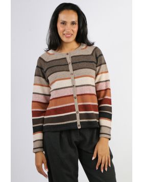 Mansted Amina Cardigan In Brown