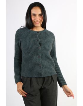 Mansted Zaha Cardi In Green