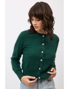 Mia Fratino Sierra Cardigan In Forest