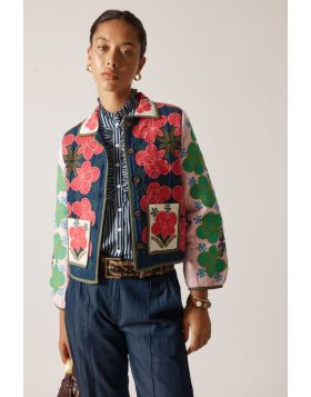 Rubyyaya Folklore Jacket In Multi
