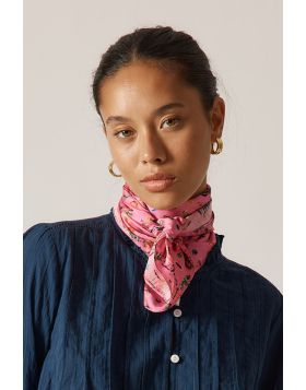 Rubyyaya Howdy Scarf In Pink