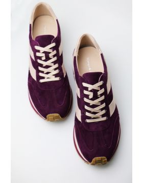 Sheryls Sneaker By Django & Juliette In Burgundy