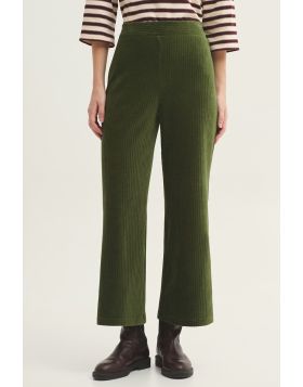 Nice Things Stretch Corduroy Pant In Khaki