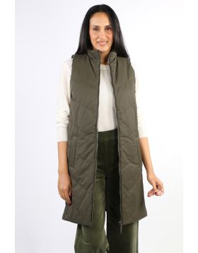 Yarra Trail Timberland Loden Puffer Vest 
