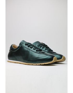 Zeta Innox Metallic Sneaker In Emerald